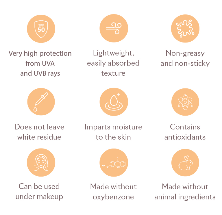 SPF 50 SOFT FEEL SUN CREAM BENEFITS