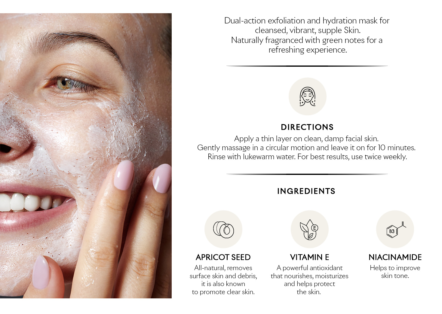 Seacret Scrubbing Mask Benefits