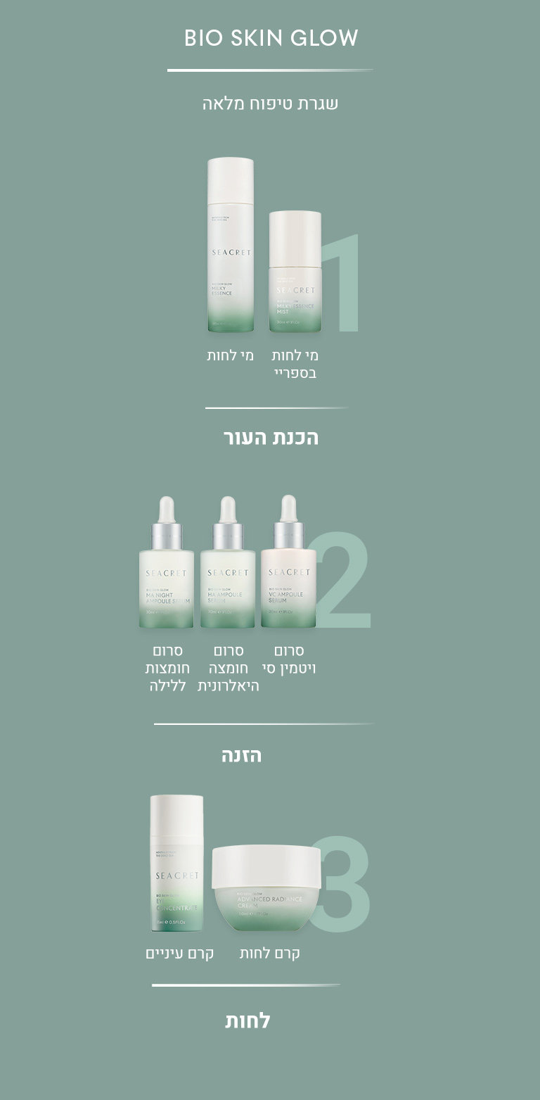 Bio Skin Glow routine