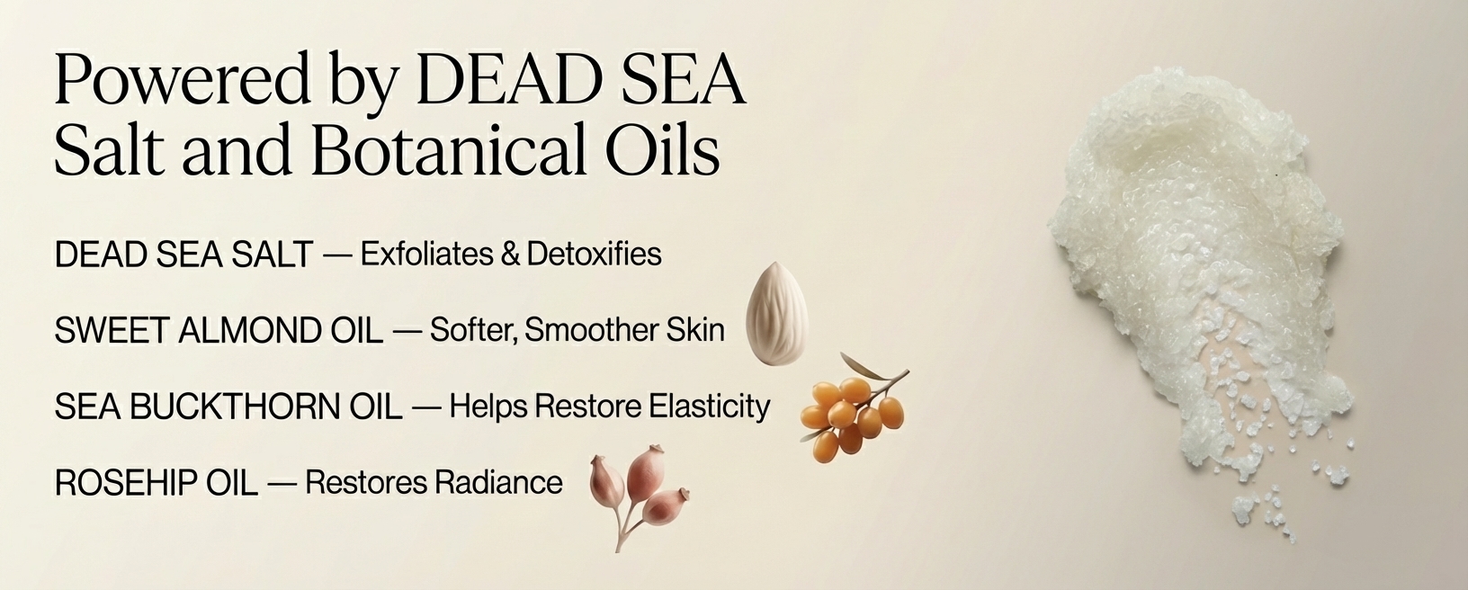 Salt & Oil Scrub
