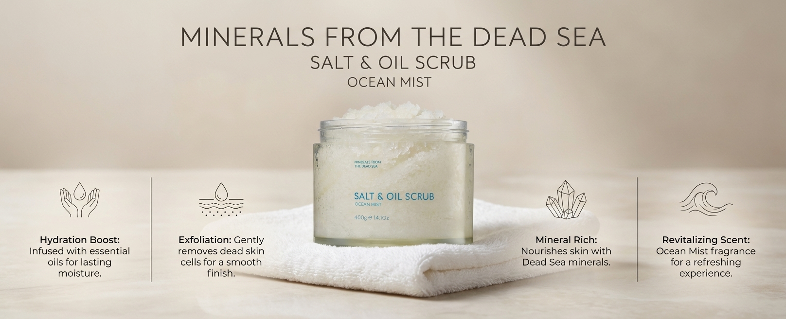 Seacret Dead Sea Salt & Oil